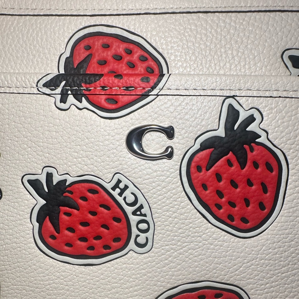 Coach Kitt Messenger Strawberry
Print Crossbody Bag - Picture 5 of 10